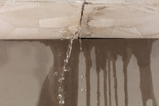 Professional Commercial Water Damage Restoration technician working in Westerly, RI